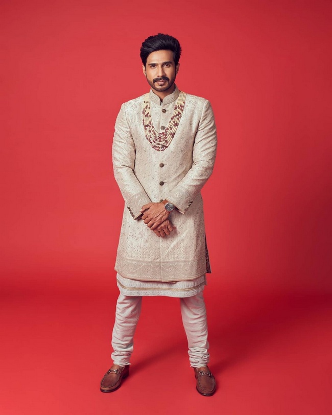 Actor Vishal vishnu Spotted at Airport in Hyderbad